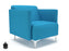 Napa Slim Arm 75cm Wide Armchair in Camira Era Fabric Armchairs Dynamic Office Solutions Everlasting Standard 
