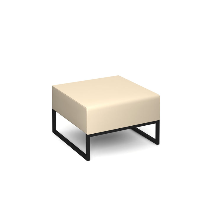 Nera Modular Soft Seating Single Bench SOFT SEATING Social Spaces Black 