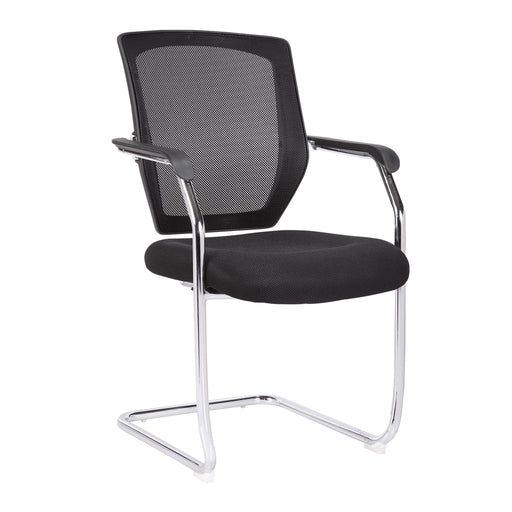 Nexus Mesh Back Meeting Chair Mesh Office Chairs Nautilus Designs Black 