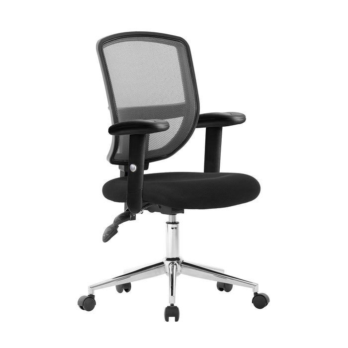 Nexus Operator Desk Chair EXECUTIVE CHAIRS Nautilus Designs Adjustable Black 
