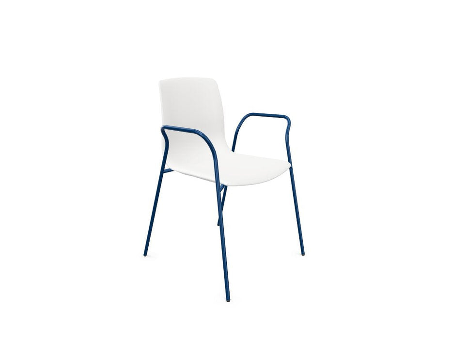 Noom Meeting Chair Meeting chair Actiu White Blue Yes