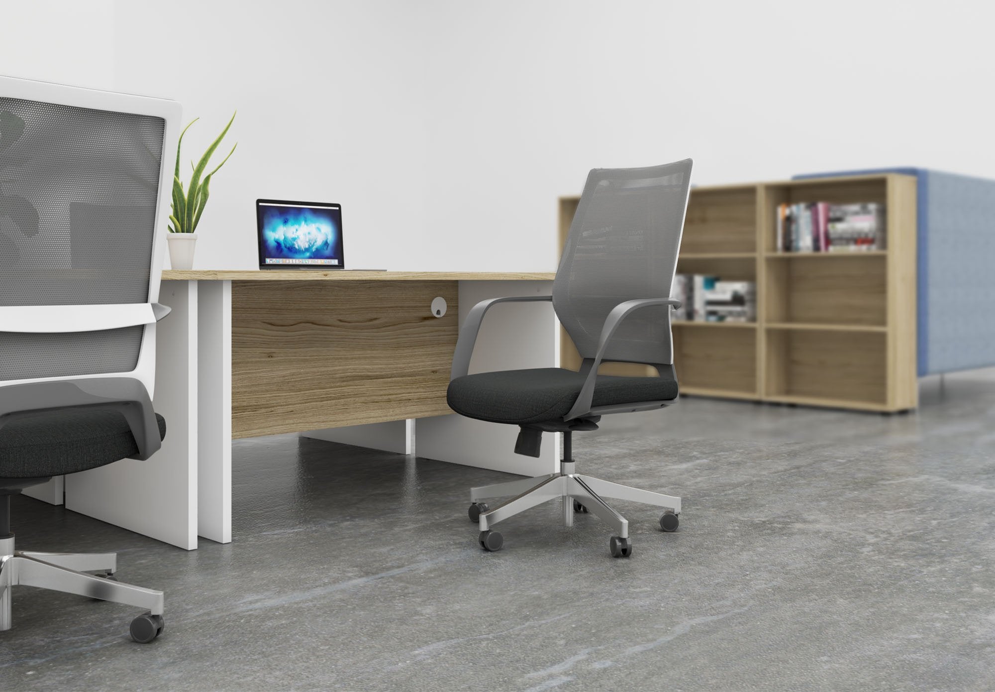 Office Bookcase 1200mm High