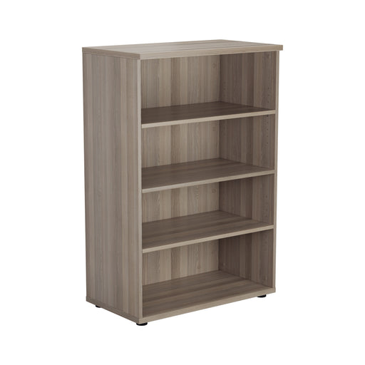 Office Bookcase 1200mm High BOOKCASES TC Group Grey Oak 