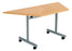 One Eighty Tilting Meeting Table 1600 X 800 Trapezoidal Tilting Meeting Tables TC Group Beech 