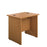 One Panel Next Day Delivery Rectangular Office Desk - 600mm Deep Rectangular Office Desks TC Group Oak 800mm x 600mm 