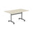 One Tilting Meeting Table 700mm Deep Tilting Meeting Tables TC Group Maple 1200mm x 700mm 