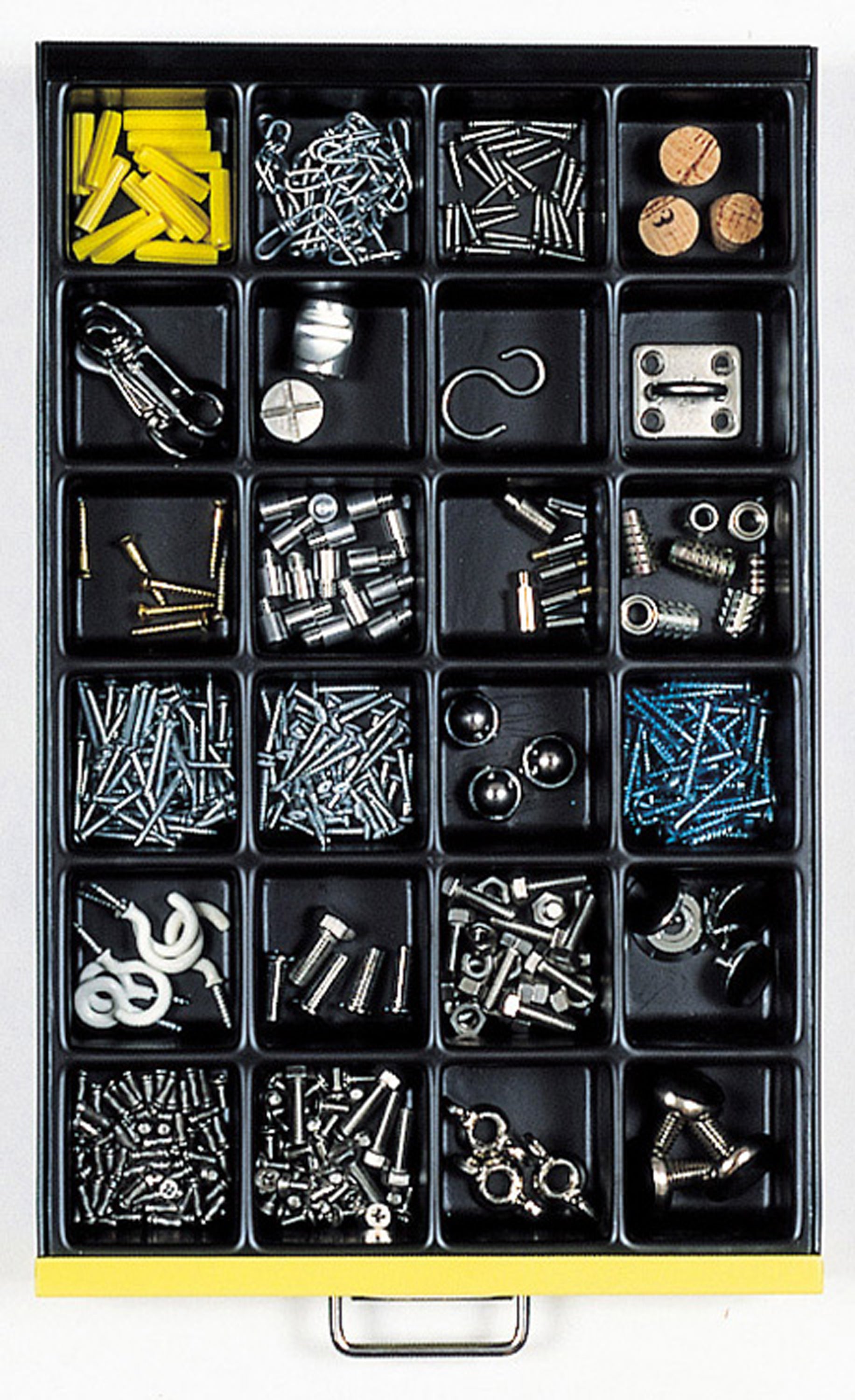 Optional A4 24 Compartment Tray - Black