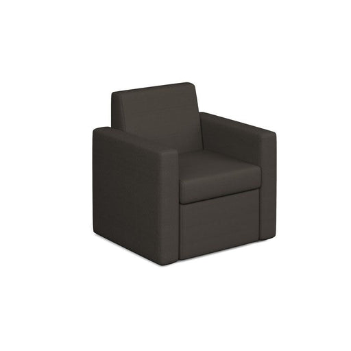 Oslo square back reception Chair Soft Seating Dams Present Grey 