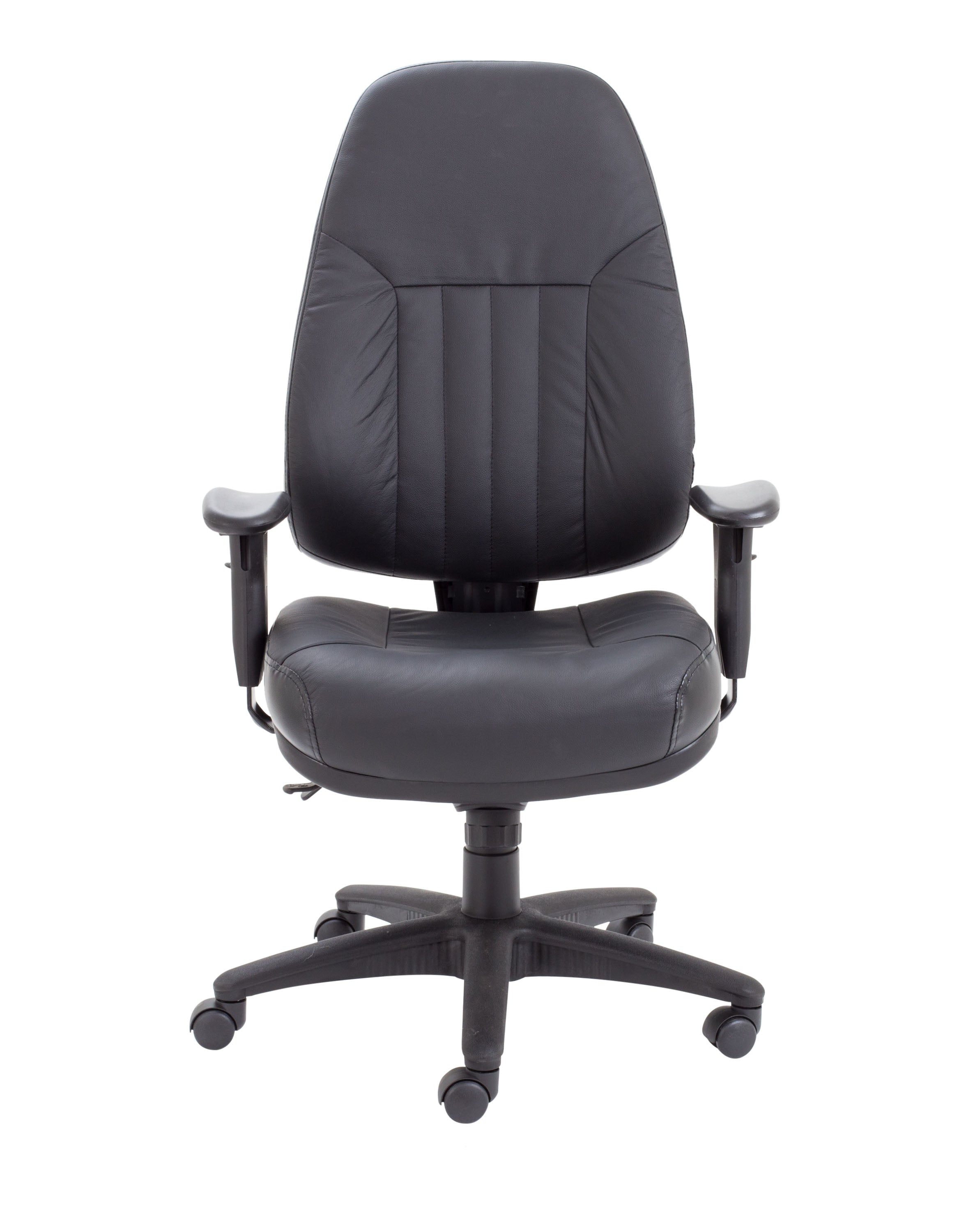 Panther Leather Faced 24 Hour Heavy Duty Posture Office Chair