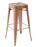 Paris Metal High Stool BREAKOUT Global Chair Vintage Copper 