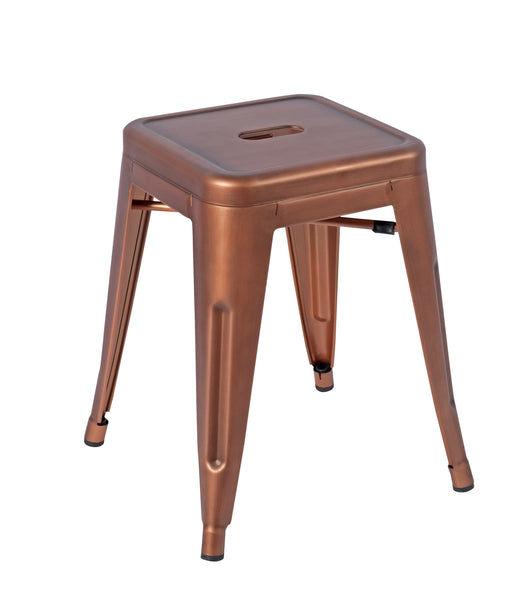 Paris metal low stool BREAKOUT Global Chair Vintage Copper 