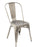 Paris Metal Side Chair BREAKOUT Global Chair Gunmetal 
