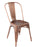 Paris Metal Side Chair BREAKOUT Global Chair Vintage Copper 