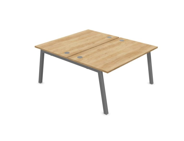 Partage Back to Back Bench Desks 1600mm Deep Office Supermarket 