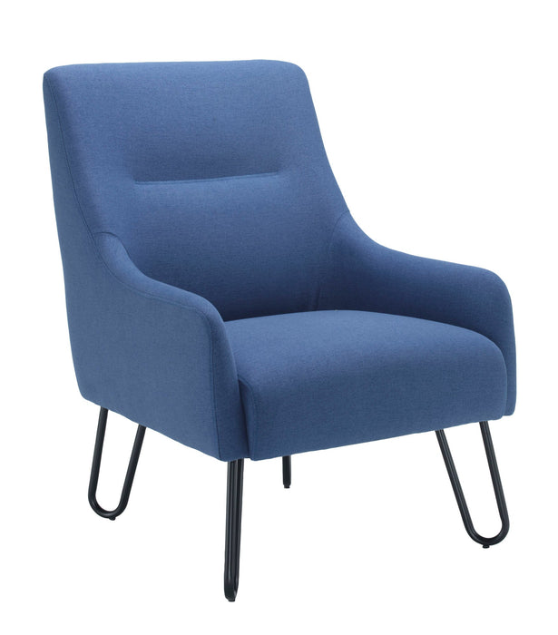 Pearl Reception Chair - Blue SOFT SEATING & RECEP TC Group Blue 