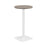 Pedestal base High Table 600mm Diameter - Oak/Black WORKSTATIONS TC Group Grey Oak White 