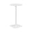 Pedestal base High Table 600mm Diameter - Oak/Black WORKSTATIONS TC Group White White 