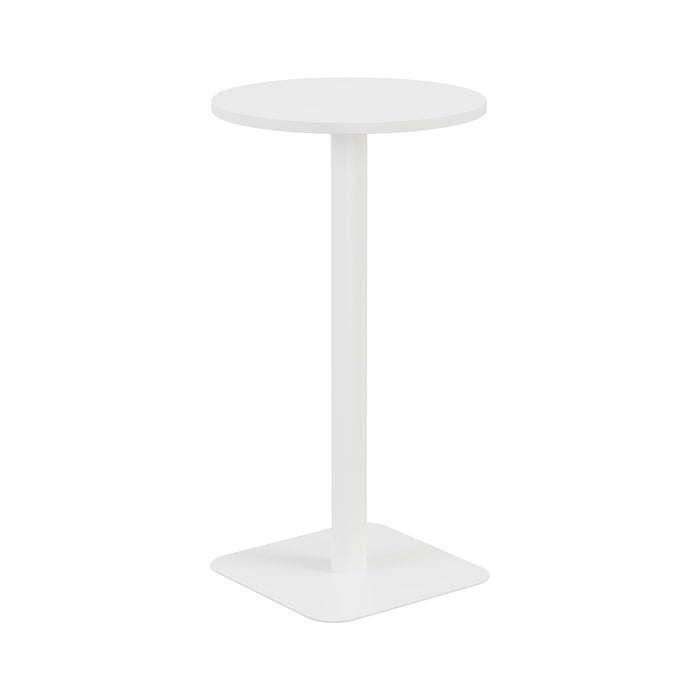 Pedestal base High Table 600mm Diameter WORKSTATIONS TC Group White White 