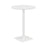 Pedestal base High Table 800mm diameter White/White WORKSTATIONS TC Group White White 