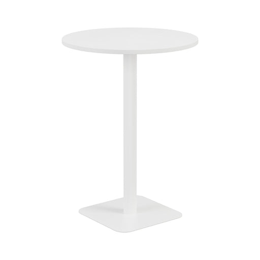 Pedestal base High Table 800mm diameter White/White WORKSTATIONS TC Group White White 