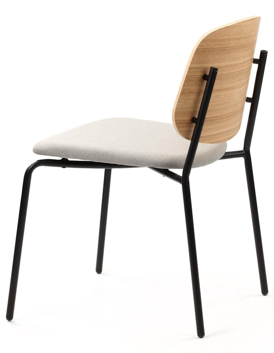 Platform Upholstered Side Chair meeting Workstories 