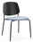 Platform Upholstered Side Chair meeting Workstories Grey CSE38 Black Ash 