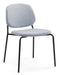 Platform Upholstered Side Chair meeting Workstories Grey CSE38 Matching Upholstery 
