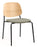 Platform Upholstered Side Chair meeting Workstories Khaki Green CSE45 Natural 