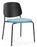 Platform Upholstered Side Chair meeting Workstories Light Blue CSE20 Black Ash 