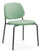 Platform Upholstered Side Chair meeting Workstories Mint Green CSE36 Matching Upholstery 