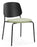 Platform Upholstered Side Chair meeting Workstories Pale Green CSE33 Black Ash 