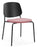 Platform Upholstered Side Chair meeting Workstories Pink CSE24 Black Ash 