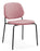 Platform Upholstered Side Chair meeting Workstories Pink CSE24 Matching Upholstery 