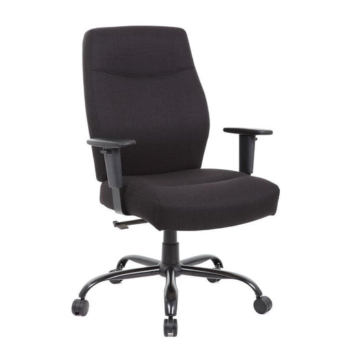 Porter bariatric operator chair with black fabric seat and back Seating Dams 