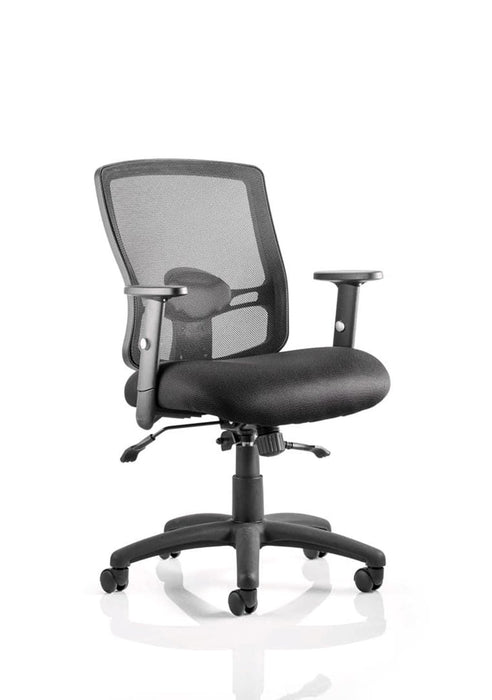 Portland II Operator Chair Task and Operator Dynamic Office Solutions Black 