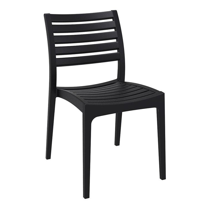 Real Side Chair - Black Café Furniture zaptrading 
