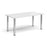 Rectangular meeting table with metal legs Tables Dams 
