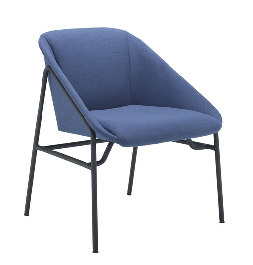 Ruby Reception Chair - Blue/Mustard/Grey SOFT SEATING & RECEP TC Group Blue 