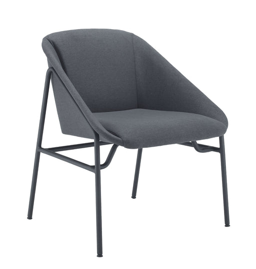 Ruby Reception Chair - Blue/Mustard/Grey SOFT SEATING & RECEP TC Group Grey 