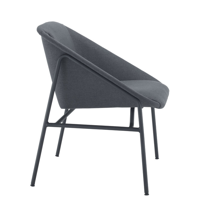 Ruby Reception Chair -Grey SOFT SEATING & RECEP TC Group 