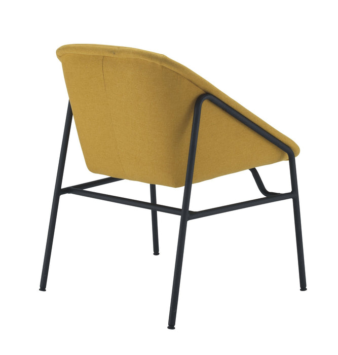 Ruby Reception Chair -Mustard SOFT SEATING & RECEP TC Group 