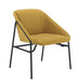 Ruby Reception Chair -Mustard SOFT SEATING & RECEP TC Group Yellow 