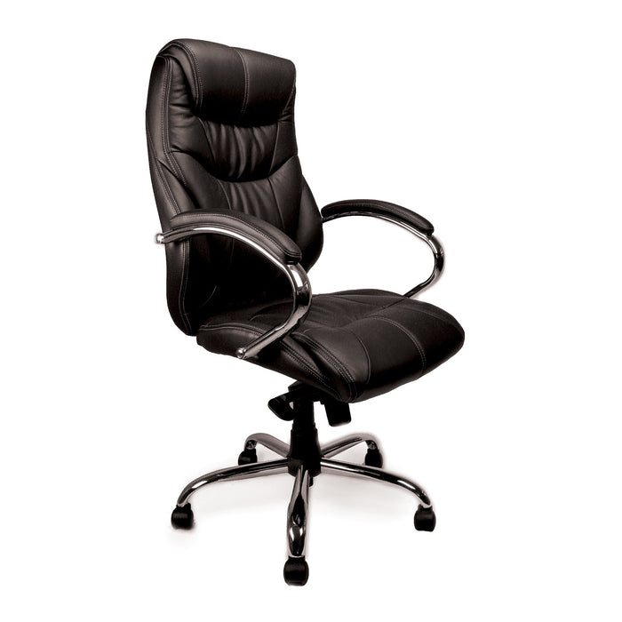 Sandown Executive Desk Chair EXECUTIVE CHAIRS Nautilus Designs Black 