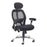 Sandro mesh back executive chair with black air mesh seat and head rest Seating Dams 
