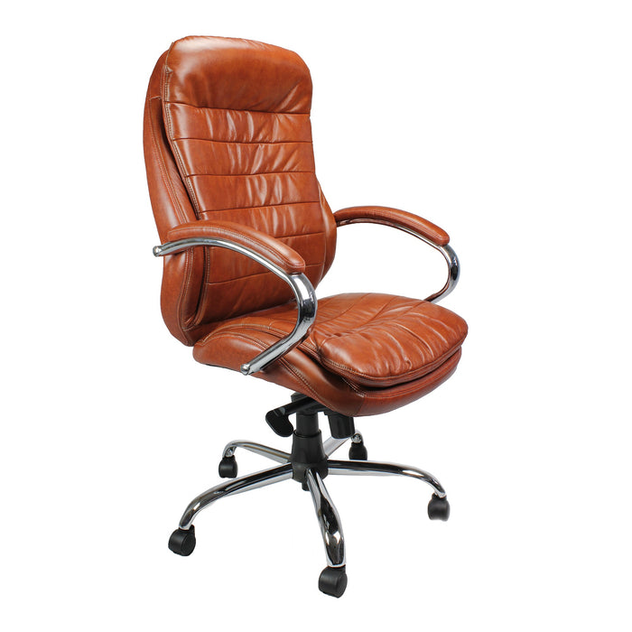 Santiago Executive Desk Chair EXECUTIVE CHAIRS Nautilus Designs Tan 