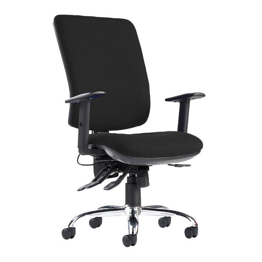 Senza ergo 24hr ergonomic asynchro task chair Seating Dams Black 