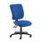 Senza high back operator chair with no arms Seating Dams Blue 