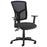 Senza high mesh back operator chair with adjustable arms Seating Dams Black 