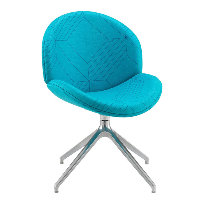 Shout Fully Upholstered Lounge Chair - Pyramid base SOFT SEATING Social Spaces 