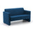 Siena 2 Seater Medium Back Sofa SOFT SEATING & RECEP Verco Blue CSE15 